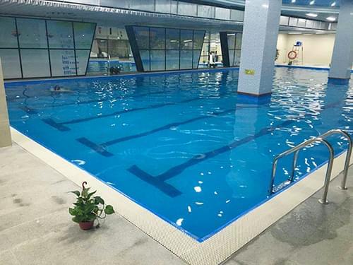 重庆得康健身俱乐部拆装式恒温泳池工程